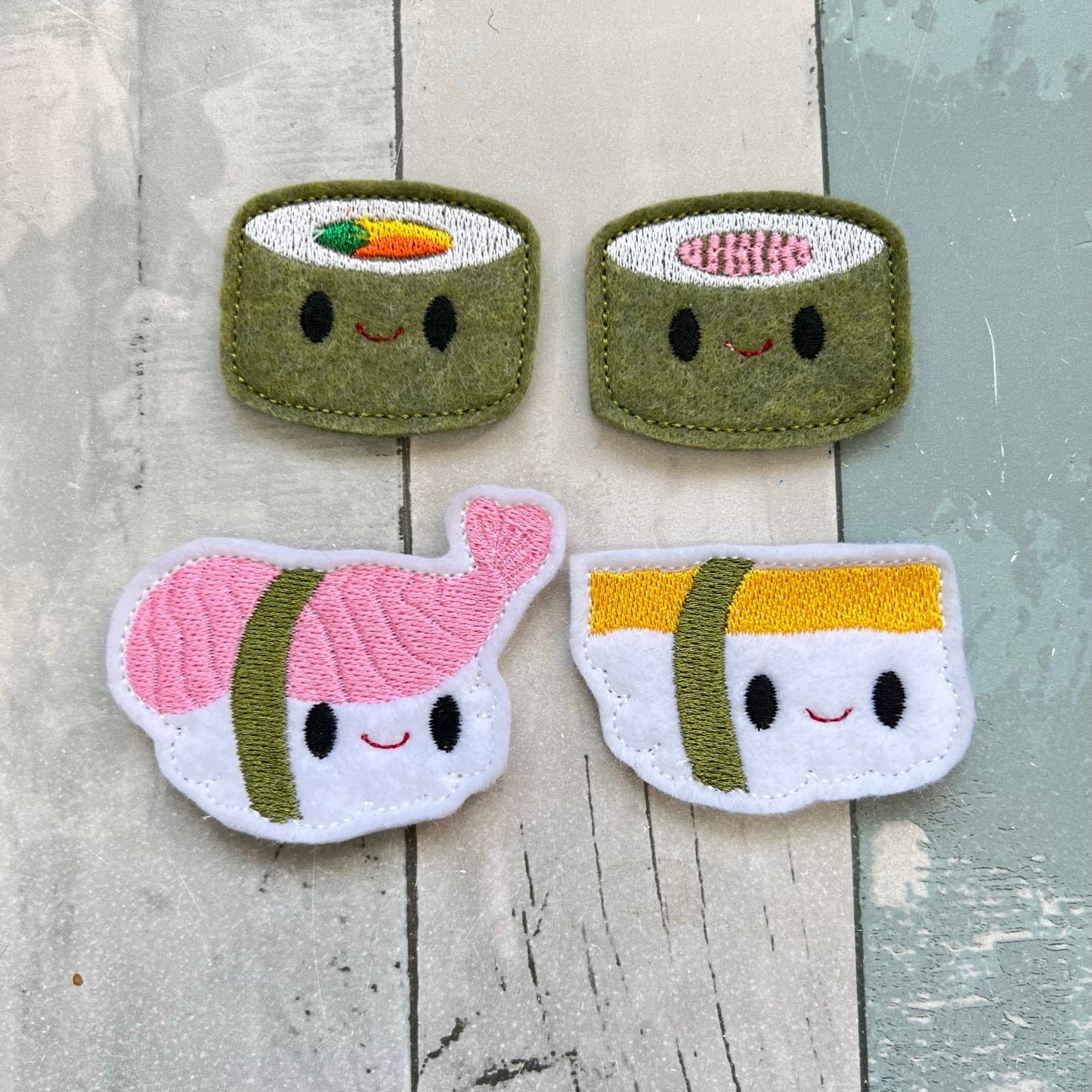 Sushi Felt Finger Puppets