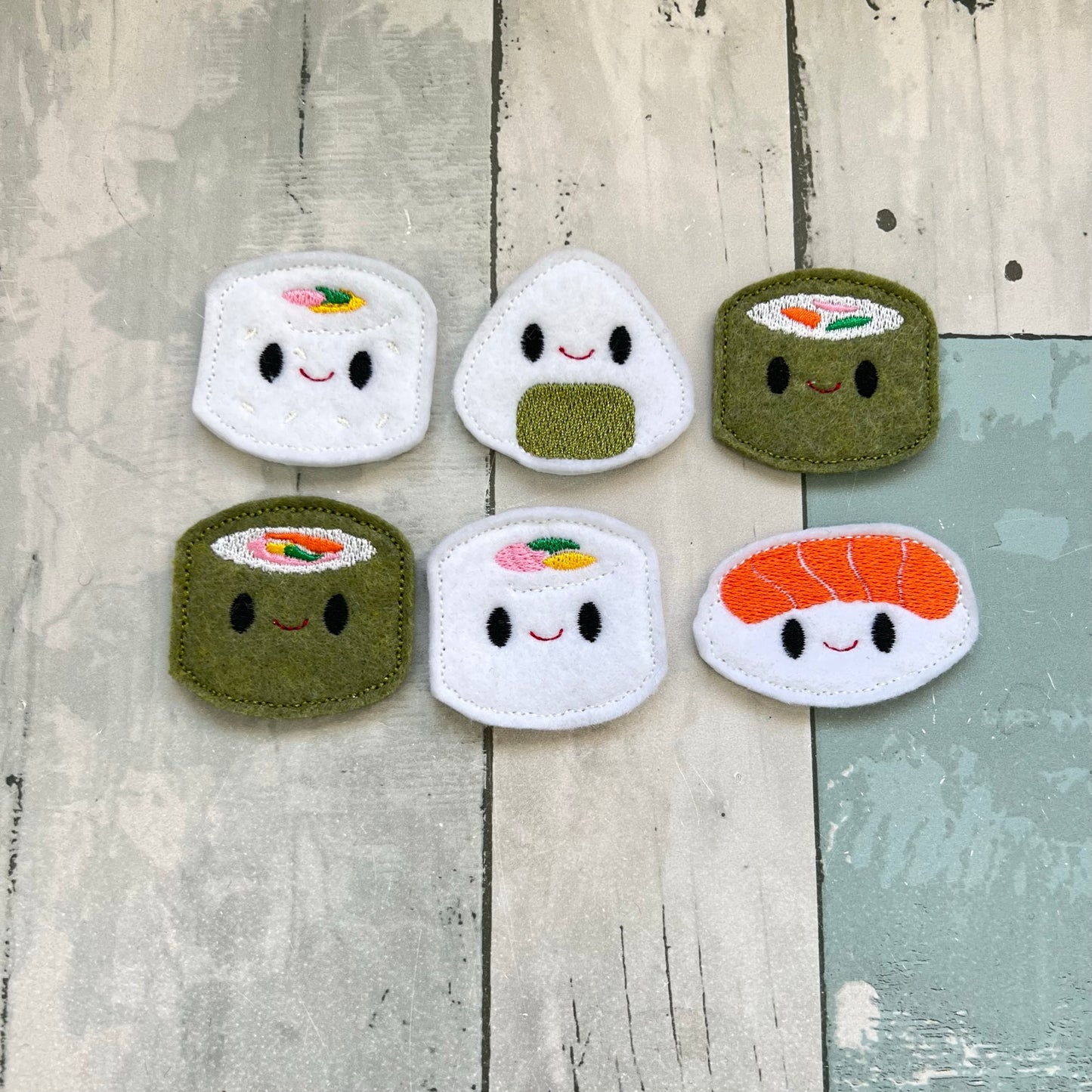 Sushi Felt Finger Puppets