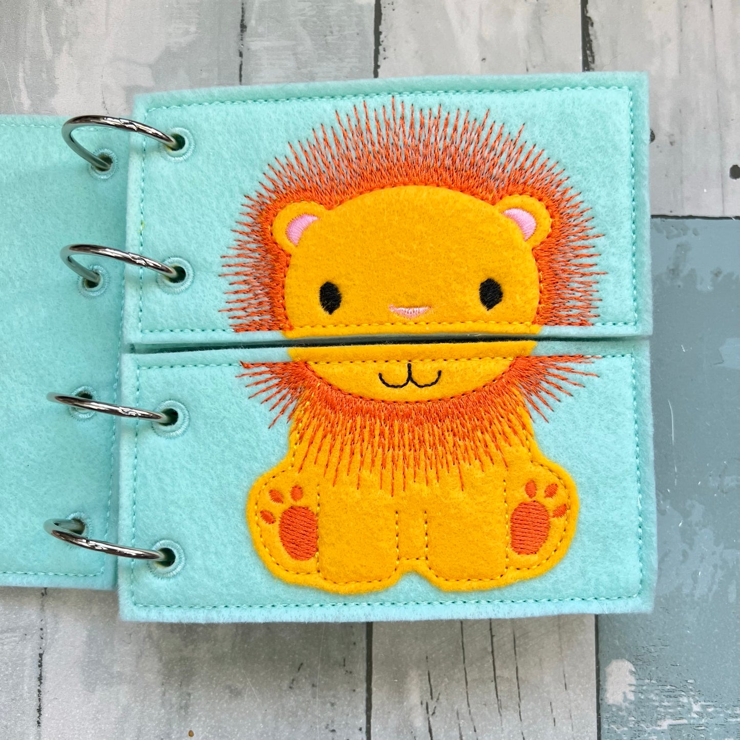 Zoo Flip Book • Felt Quiet Time Book