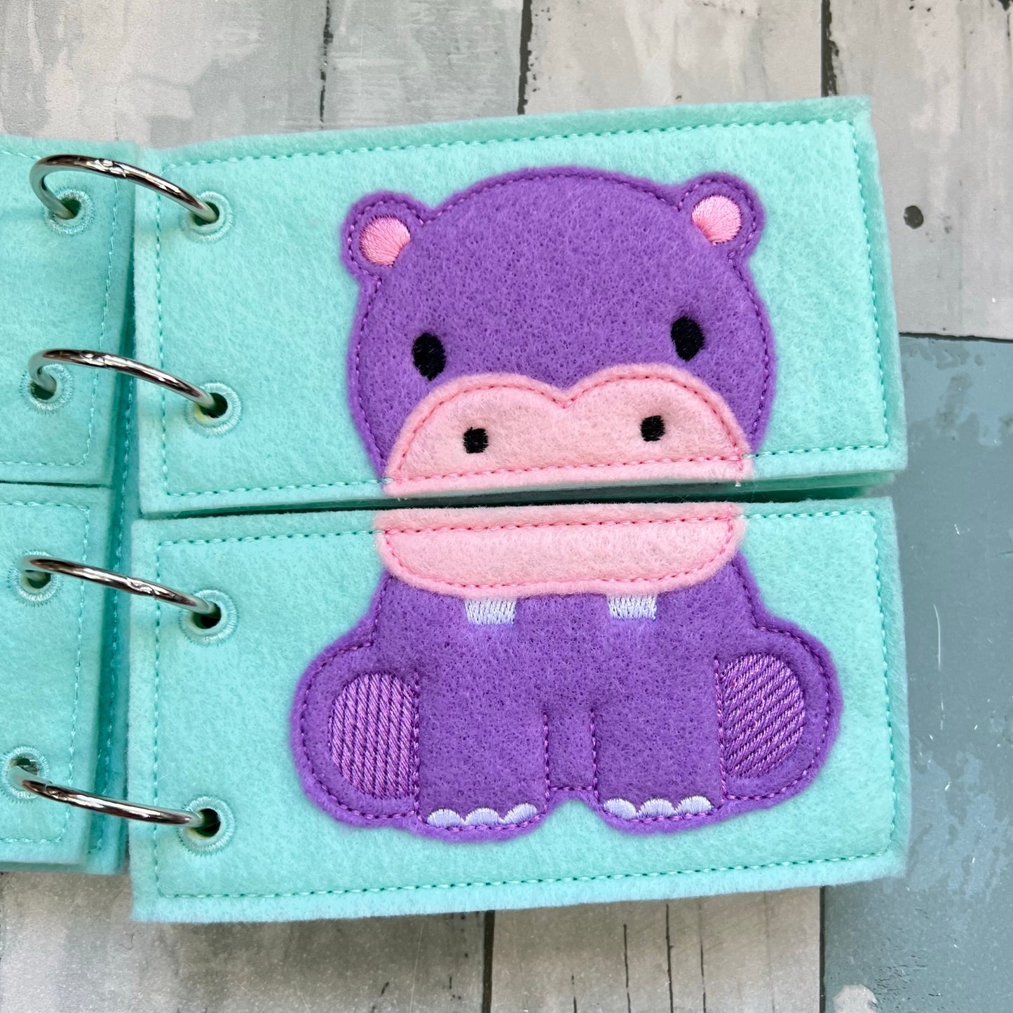 Zoo Flip Book • Felt Quiet Time Book
