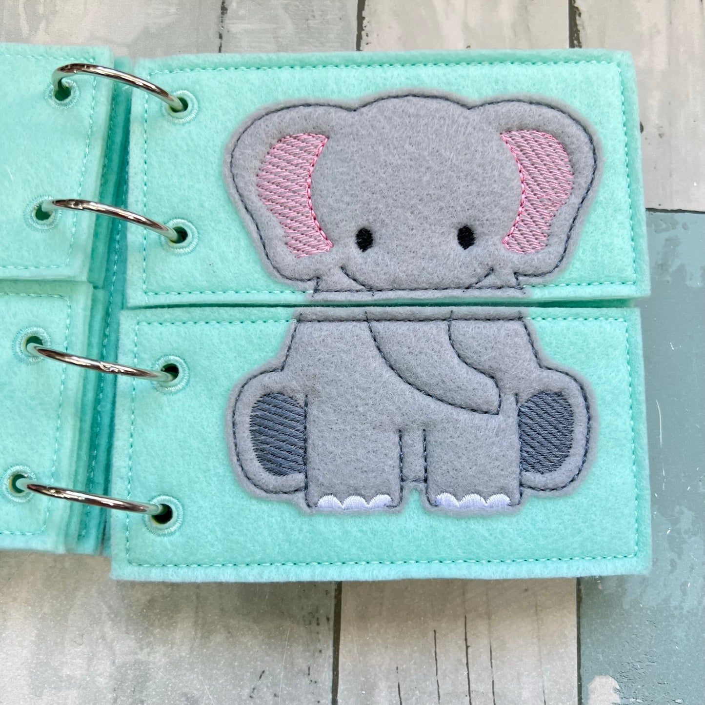 Zoo Flip Book • Felt Quiet Time Book
