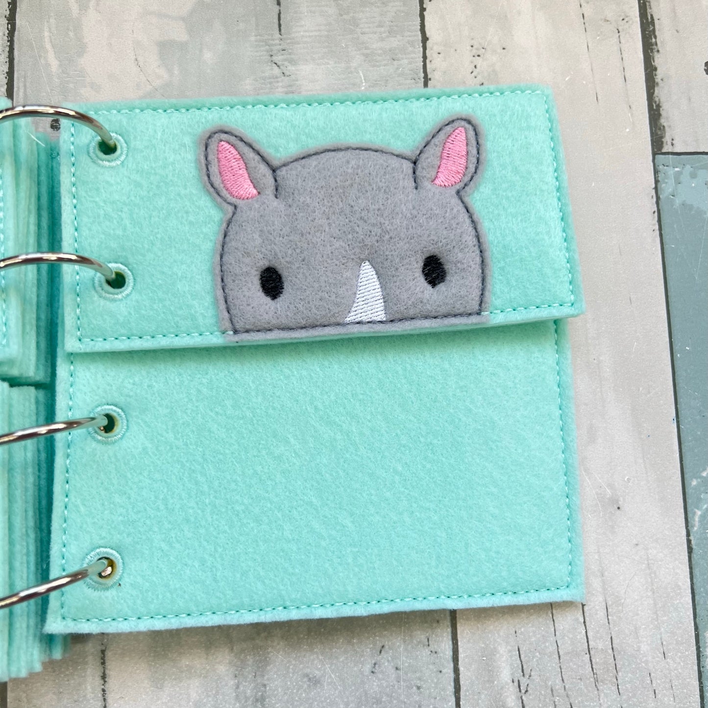 Zoo Flip Book • Felt Quiet Time Book