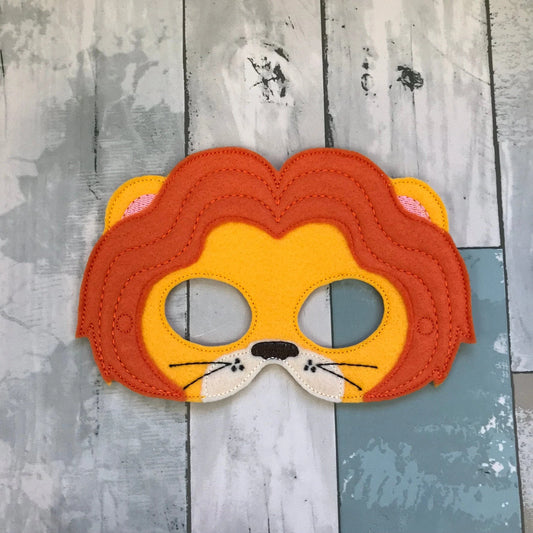 Lion Felt Play Mask