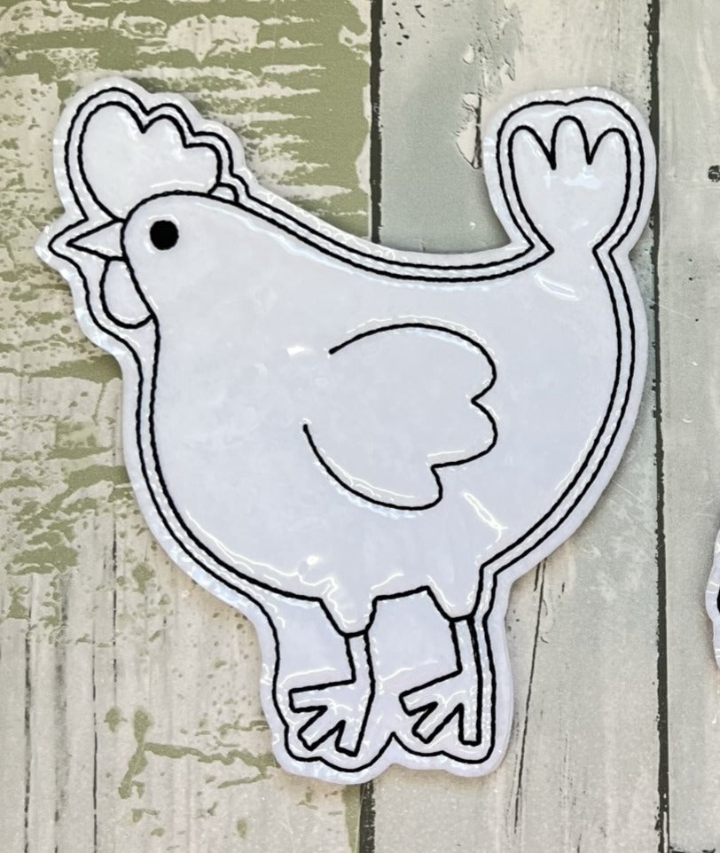 Farm Set 3 Colouring Dolls