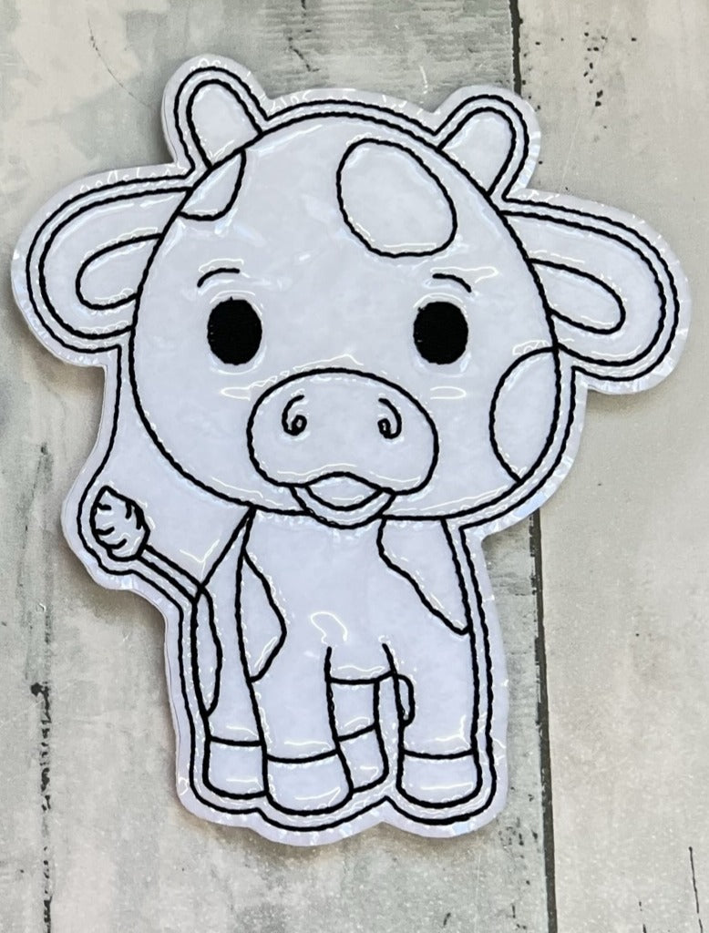 Farm Set 3 Colouring Dolls