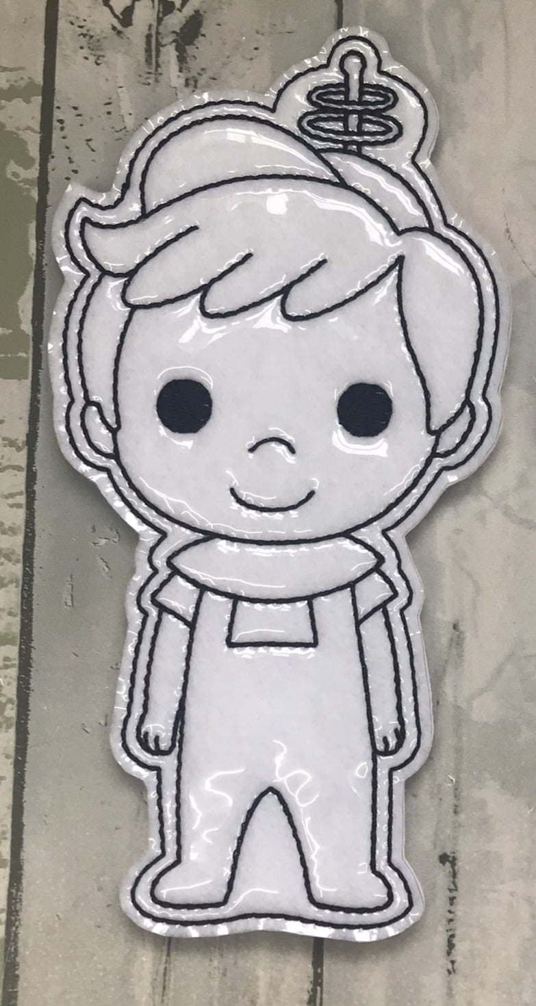 Futuristic Space Family Colouring Dolls