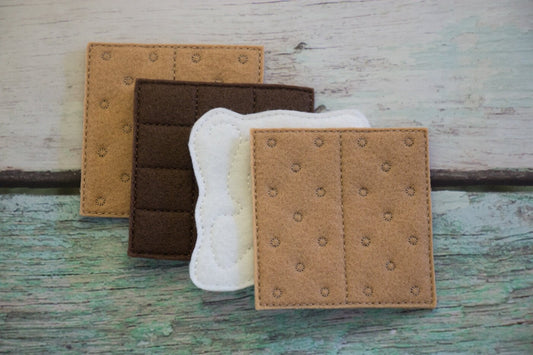 Smores Felt Play Food