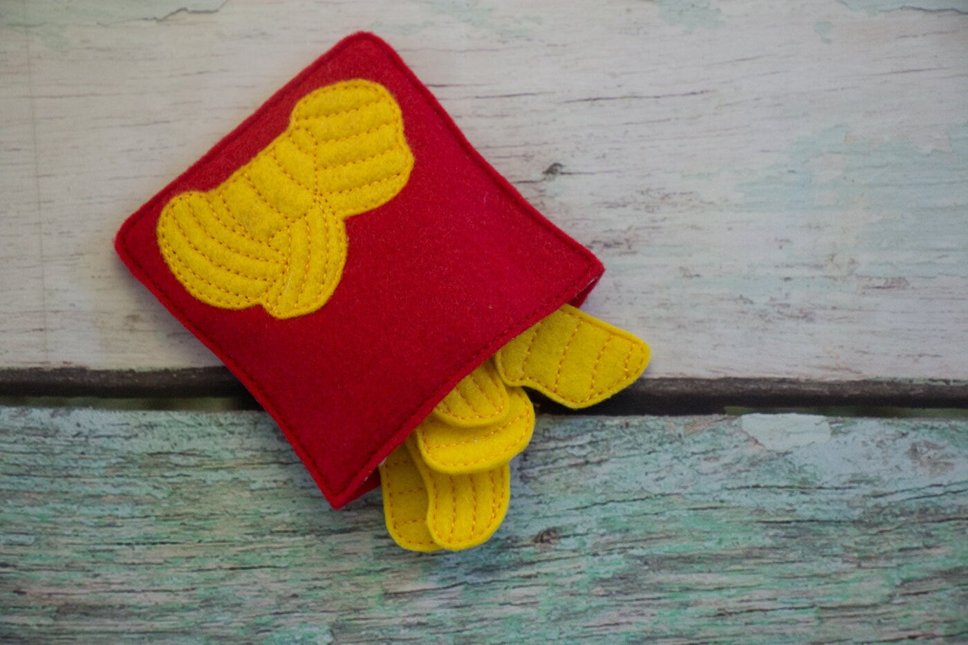 Potato Chips Felt Play Food