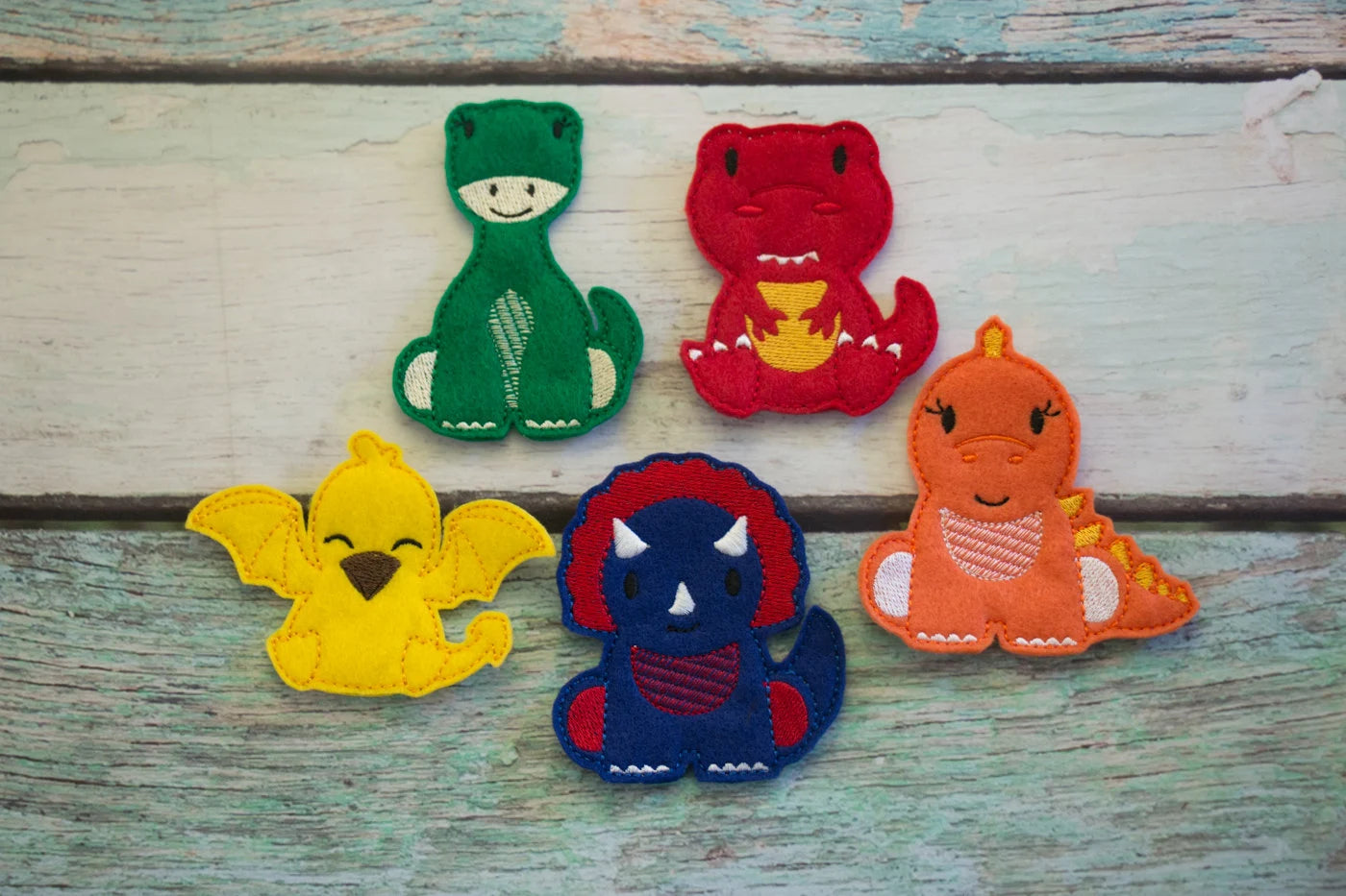 Dinosaur Finger Puppets