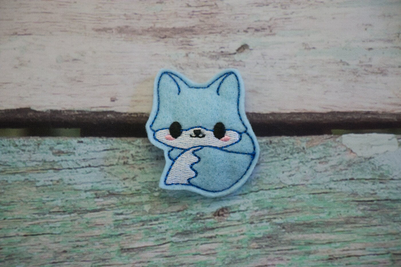 Fox Felt Snap Hair Clip