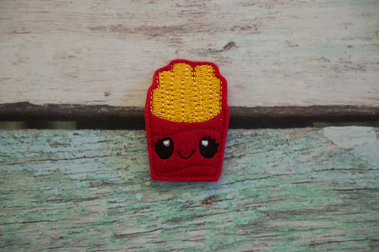 Fries Felt Snap Hair Clip