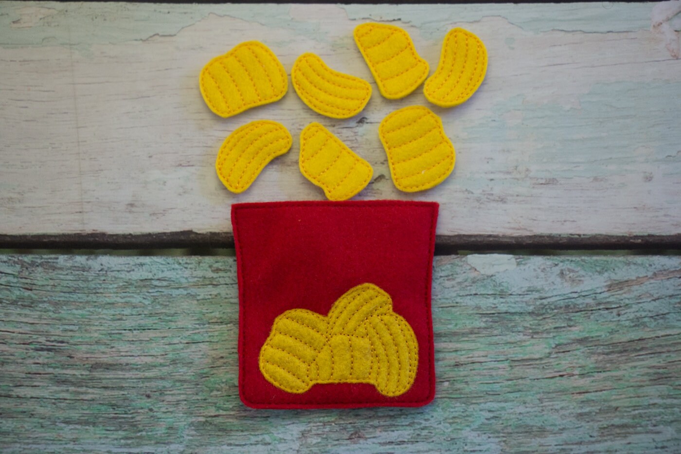 Potato Chips Felt Play Food