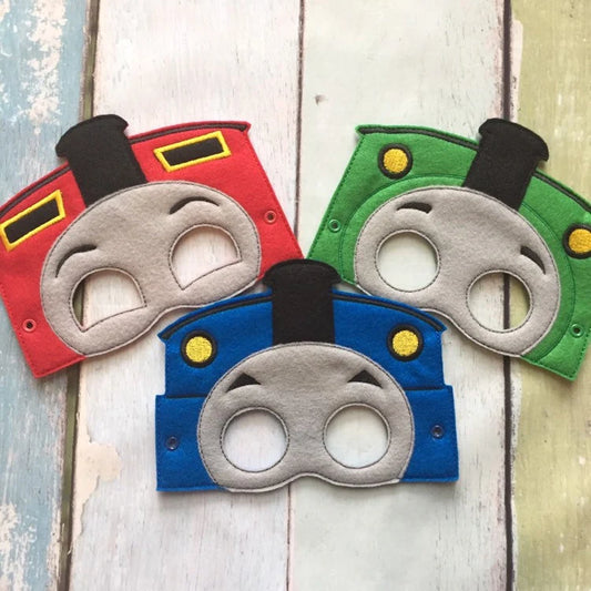 Locomotive Felt Play Mask