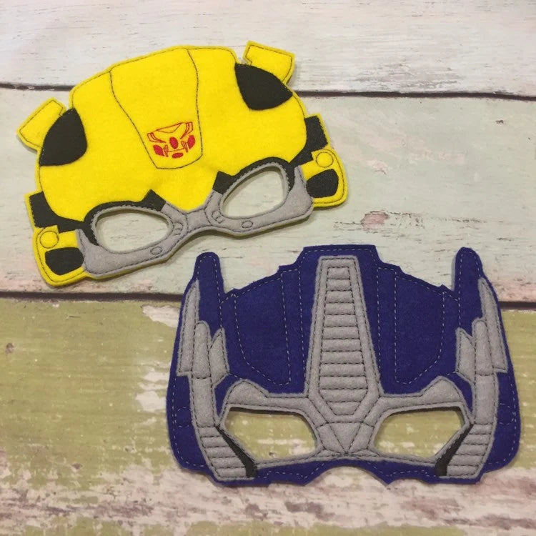 Robots in Disguise Felt Play Mask