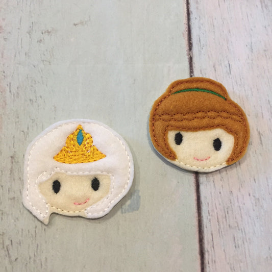 Cold Sisters Felt Snap Hair Clip