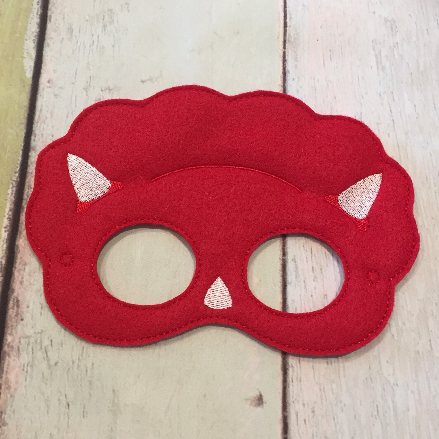 Triceratops Dinosaur Felt Play Mask