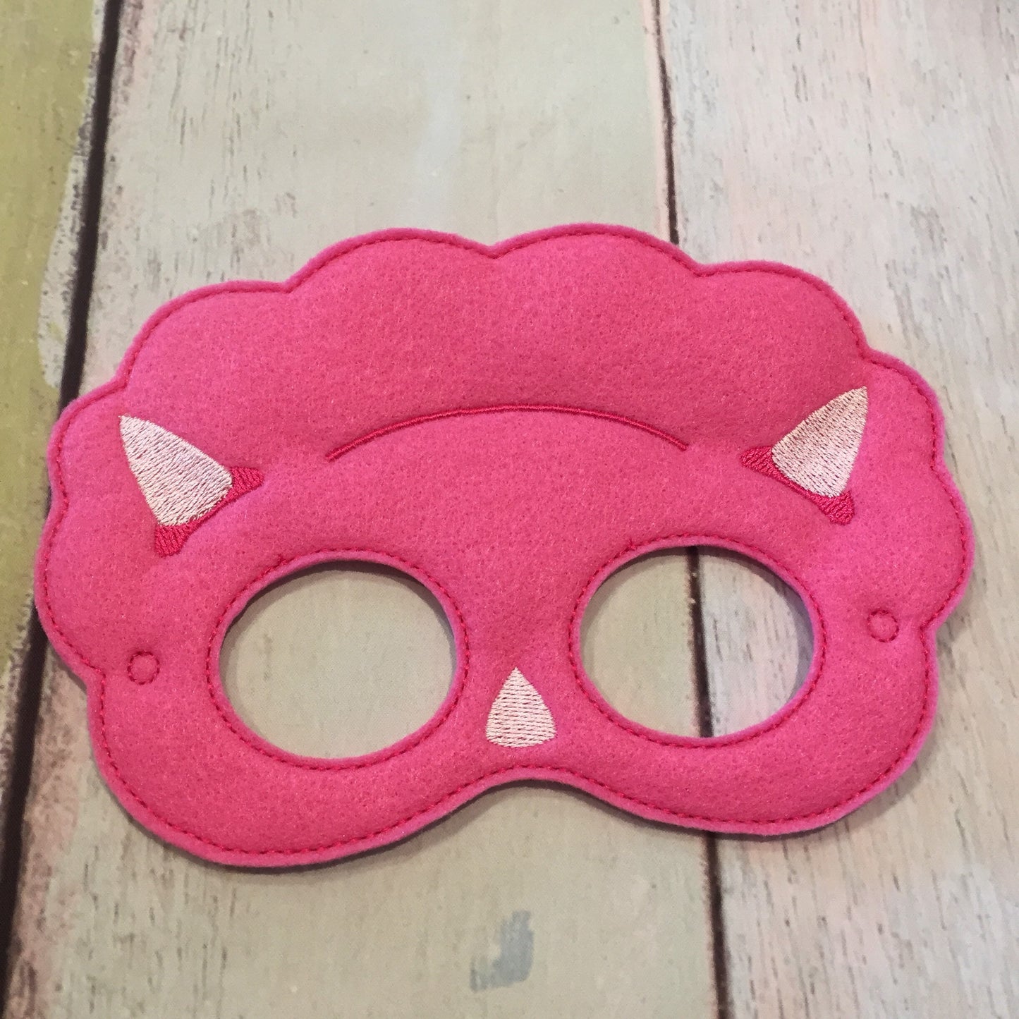 Triceratops Dinosaur Felt Play Mask