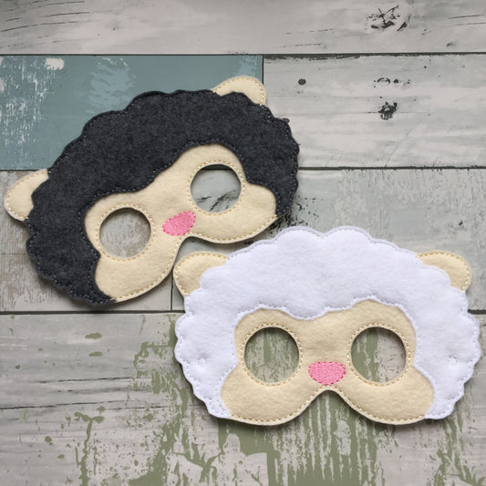 Sheep Felt Play Mask