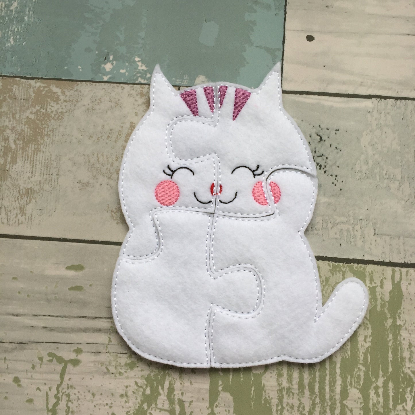 Cat Felt Puzzle