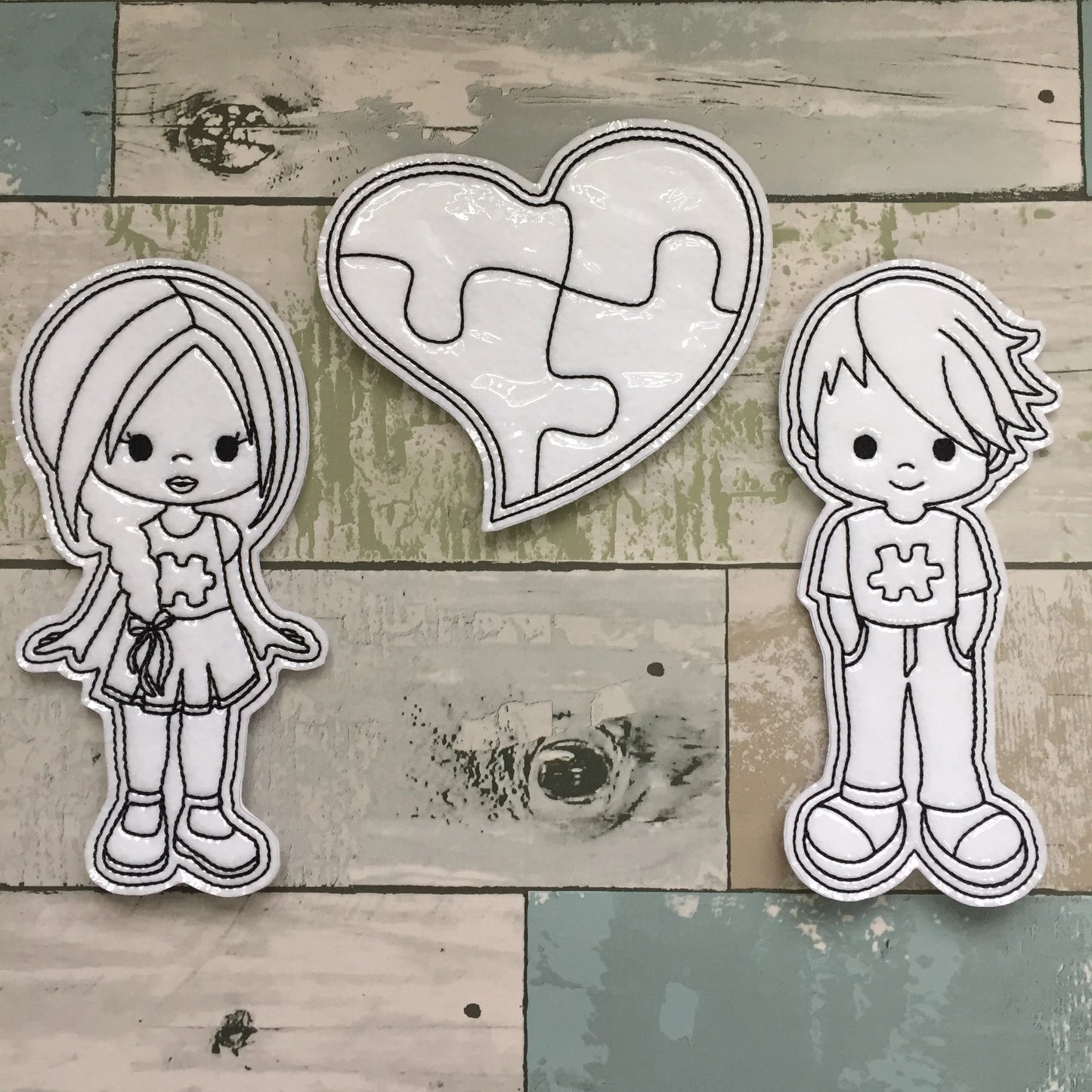 Autism Kids Colouring Dolls