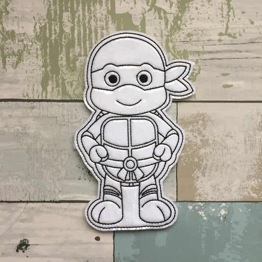 Hero in a Half Shell Colouring Dolls