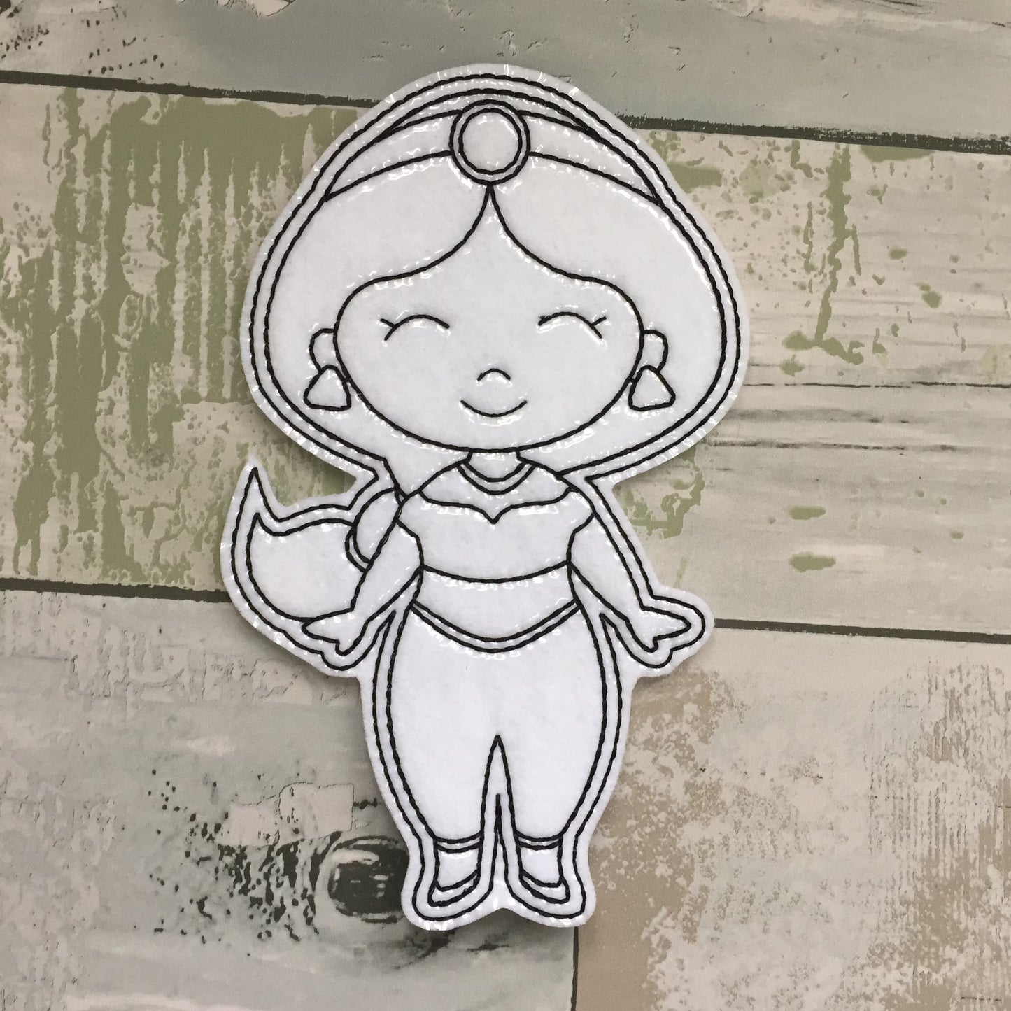 Princess Set 3 Colouring Dolls