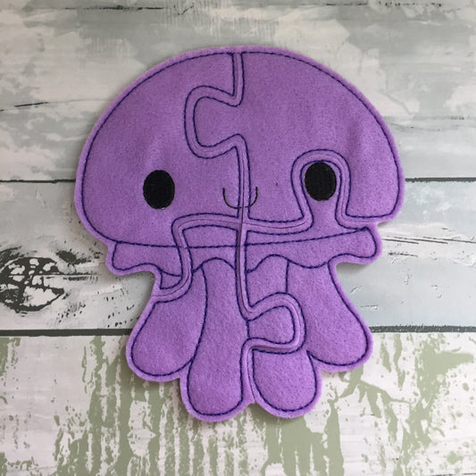Jellyfish Felt Puzzle