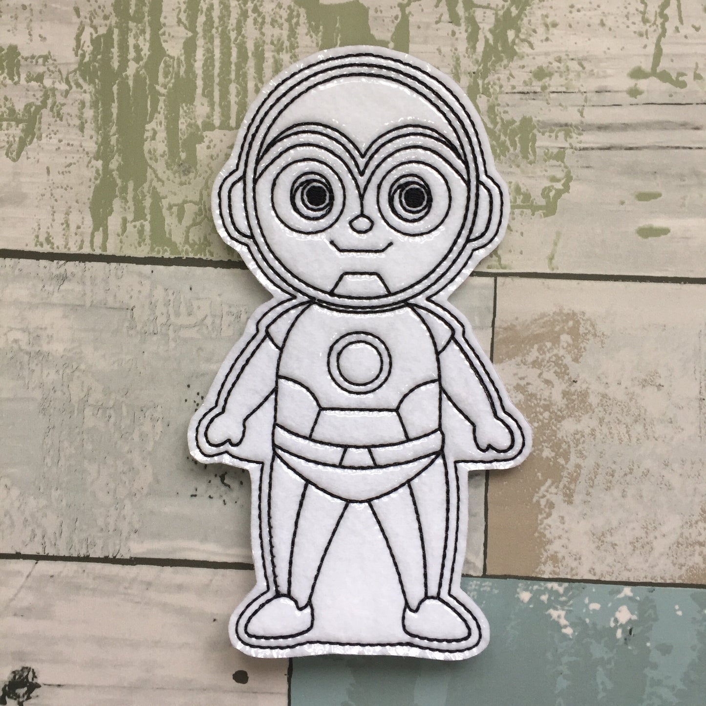 Space Battle Colouring Dolls
