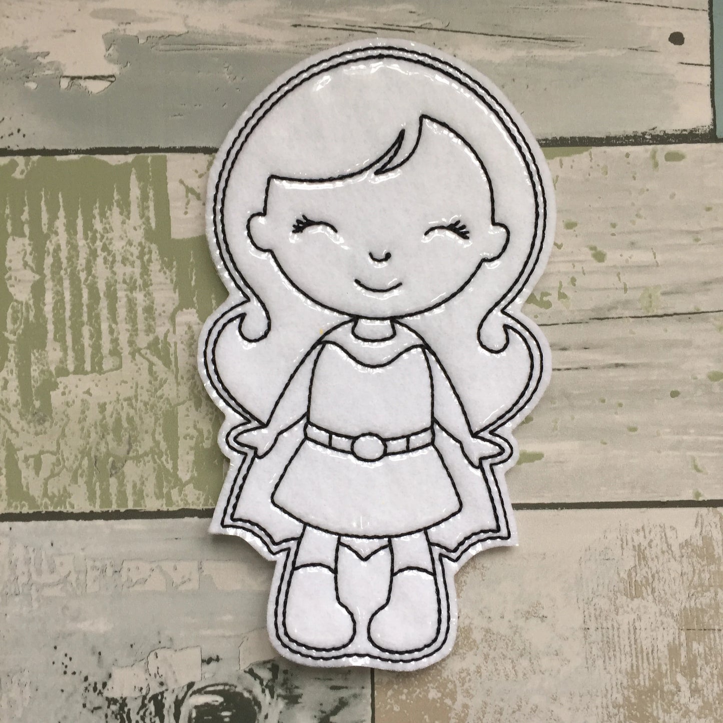Superhero Girls Colouring Dolls