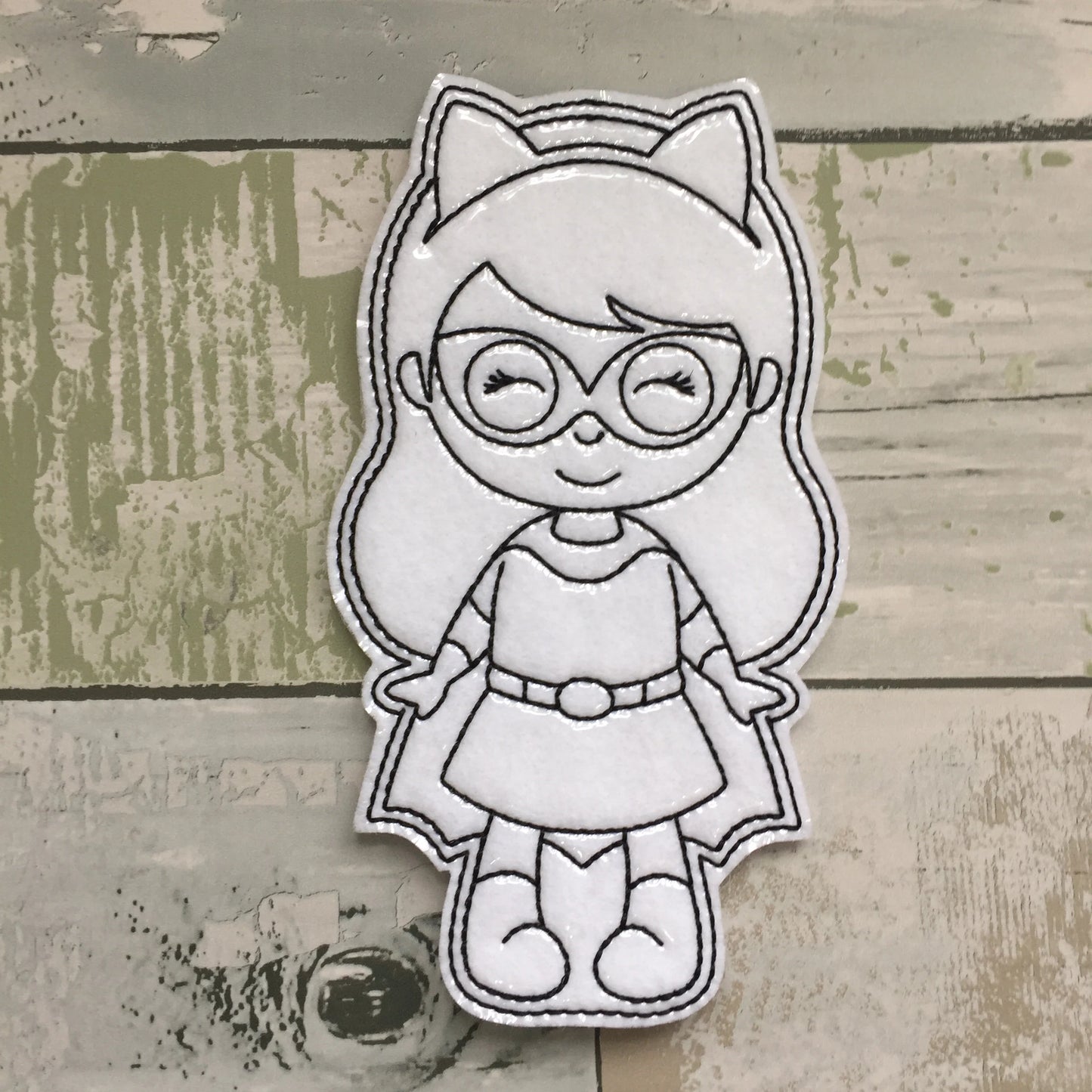 Superhero Girls Colouring Dolls