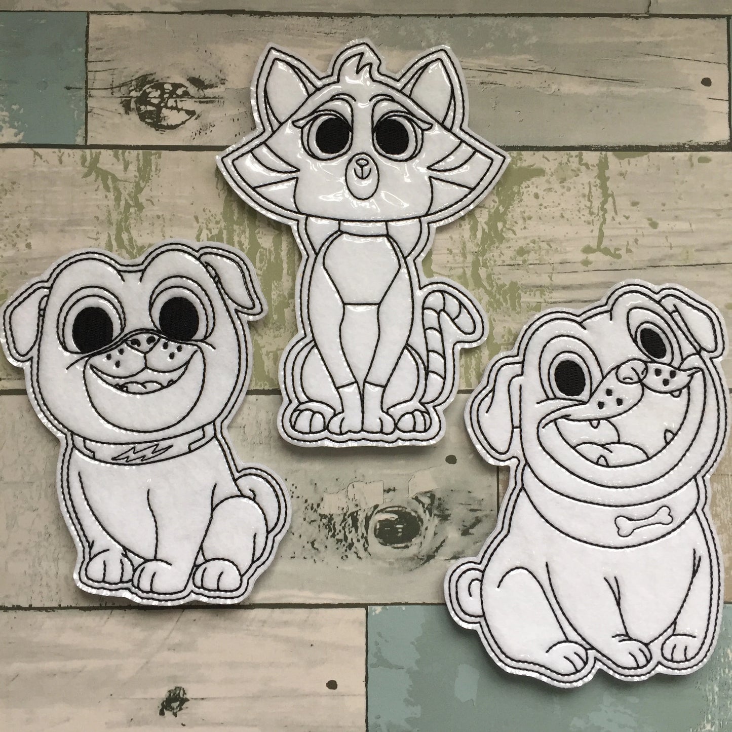 Animal Friends Colouring Dolls