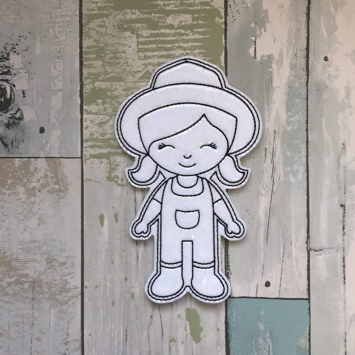 Farm Set 1 Colouring Dolls