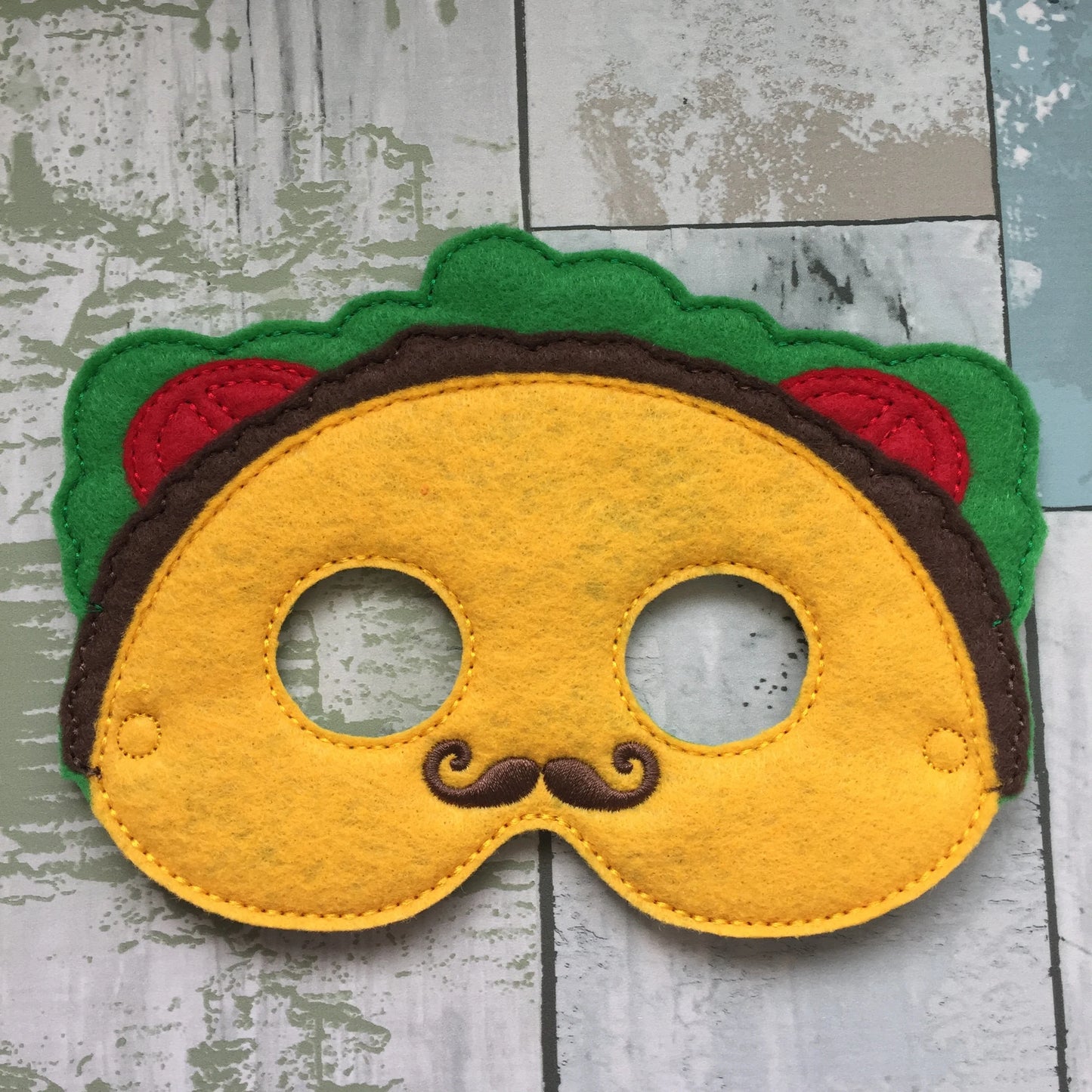 Taco & Pizza Felt Masks