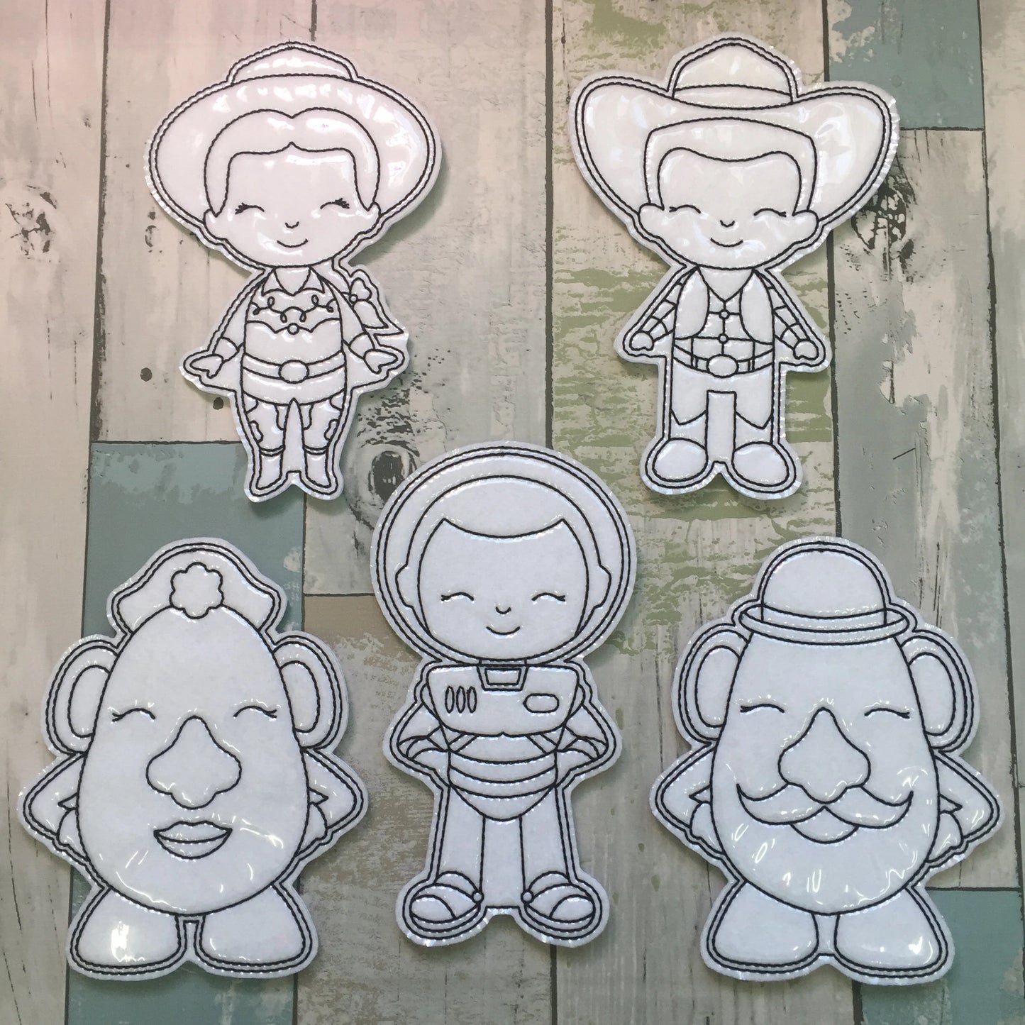 Playtime Friends Set 1 Colouring Dolls