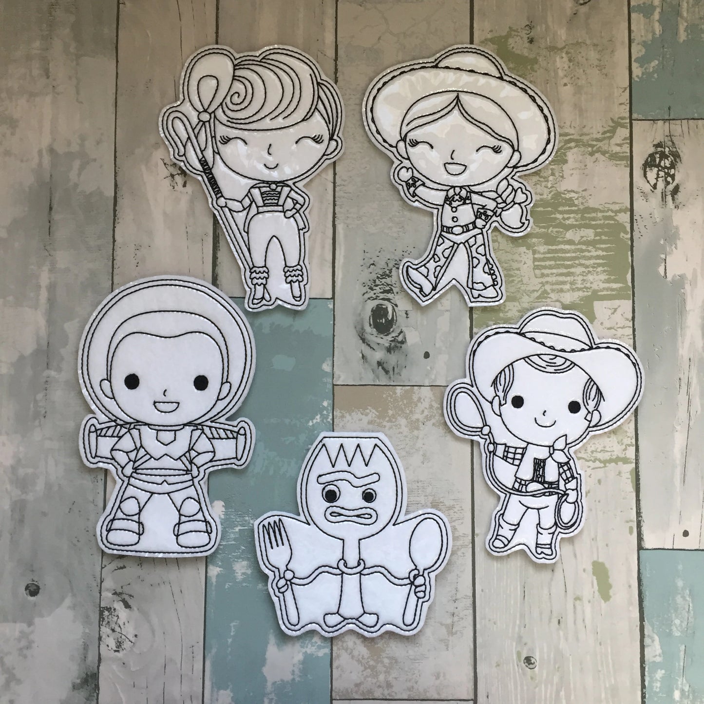 Playtime Friends Set 2 Colouring Dolls