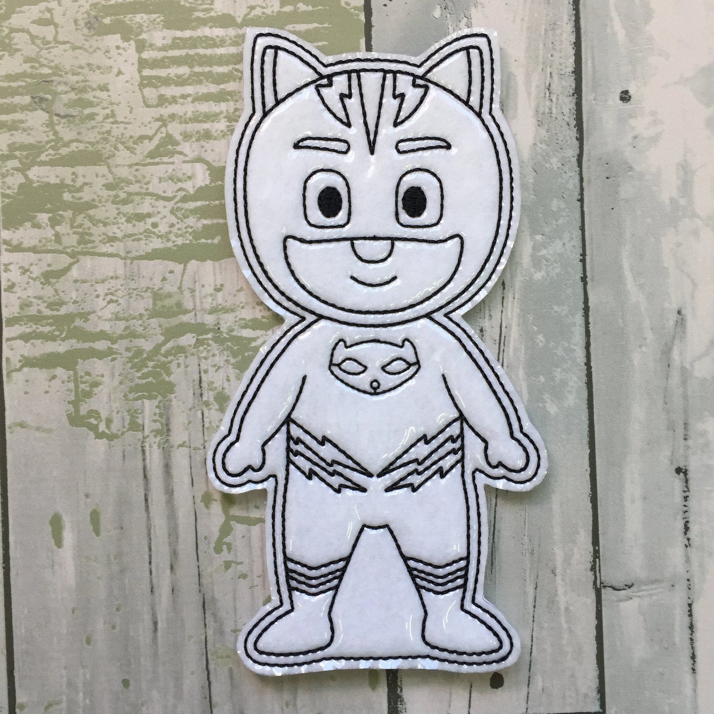 Nighttime Heroes Colouring Dolls