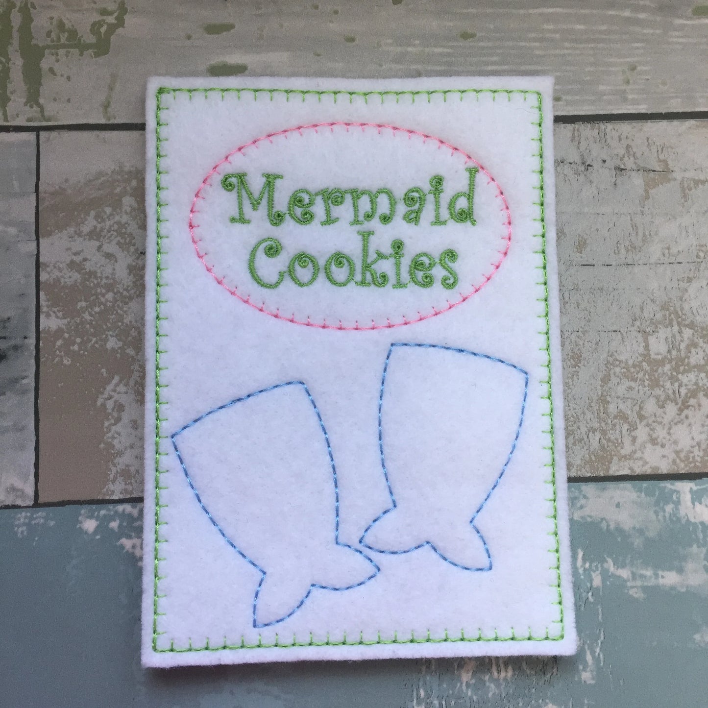 Mermaid Cookies Felt Play Food