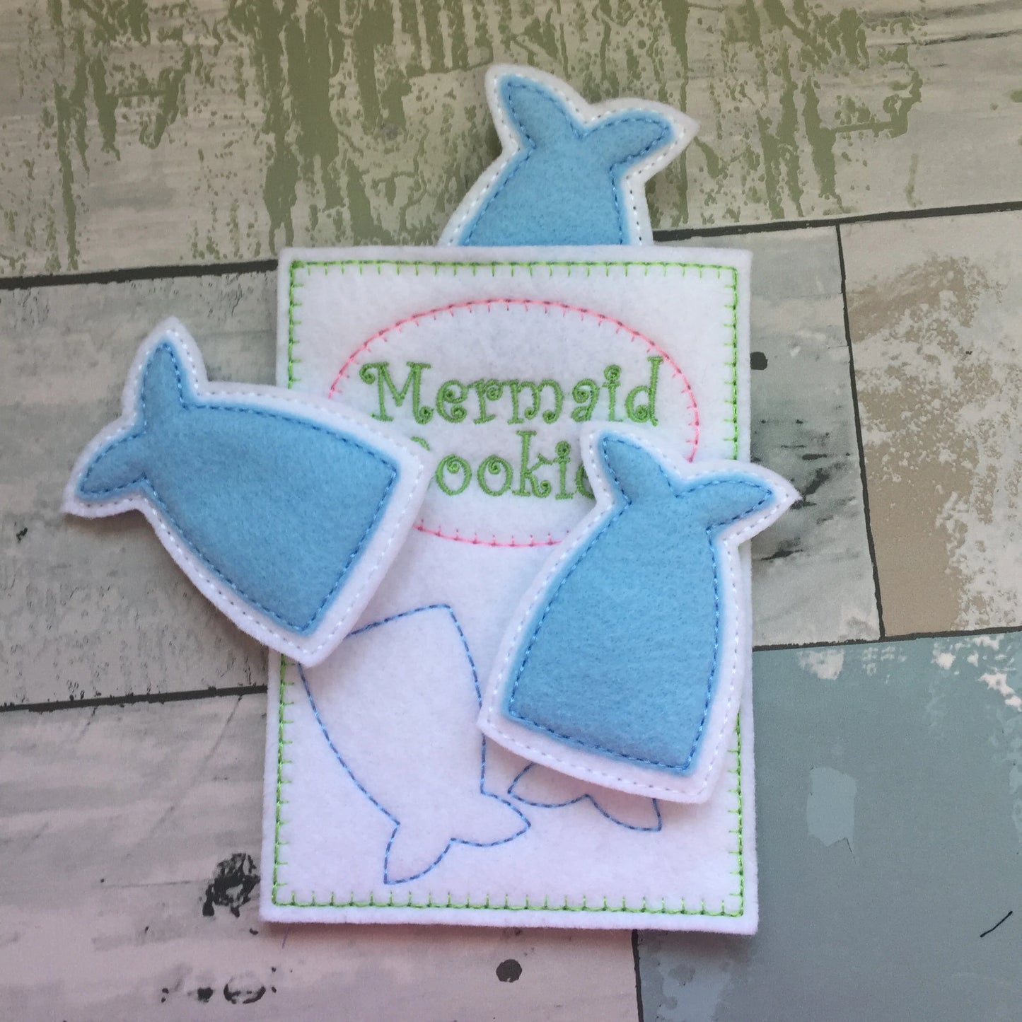 Mermaid Cookies Felt Play Food