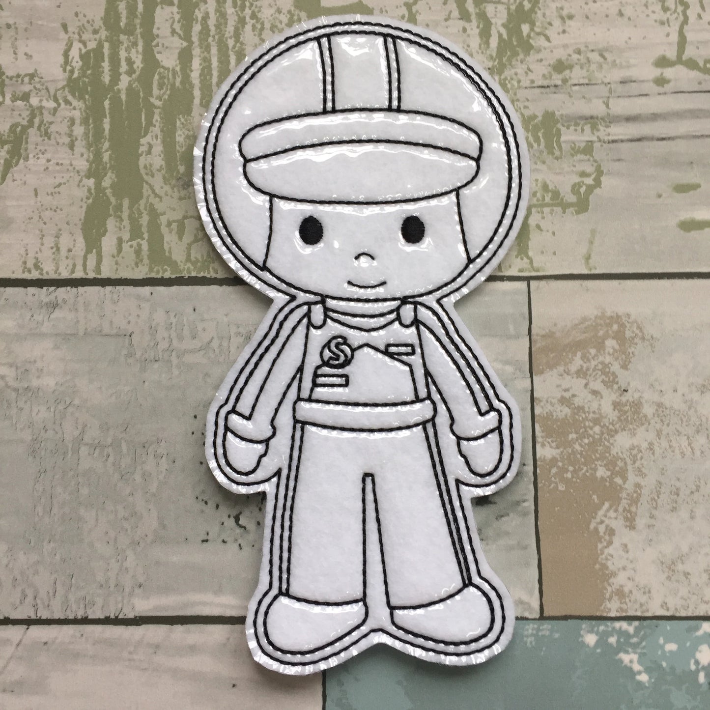 Race Car Colouring Dolls