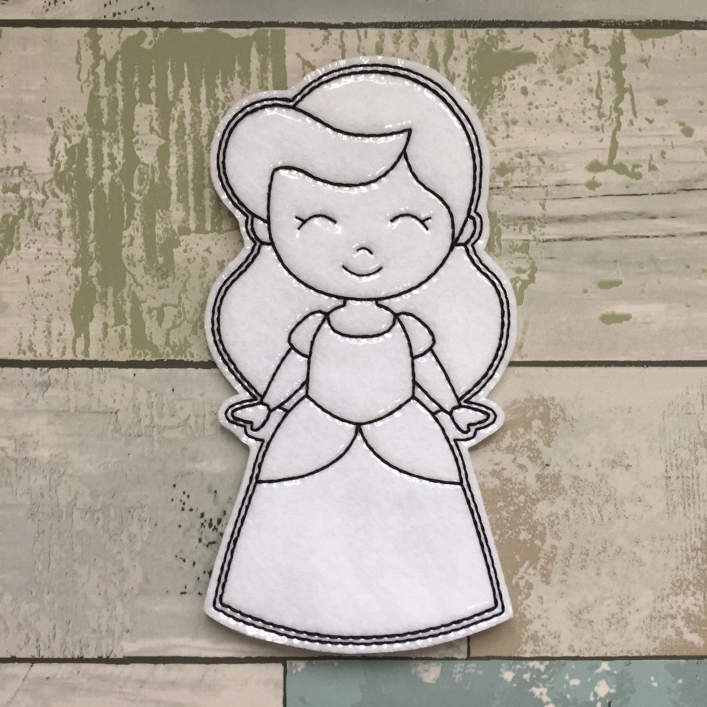Princess Set 3 Colouring Dolls
