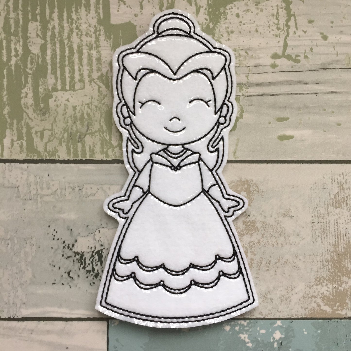 Princess Set 3 Colouring Dolls