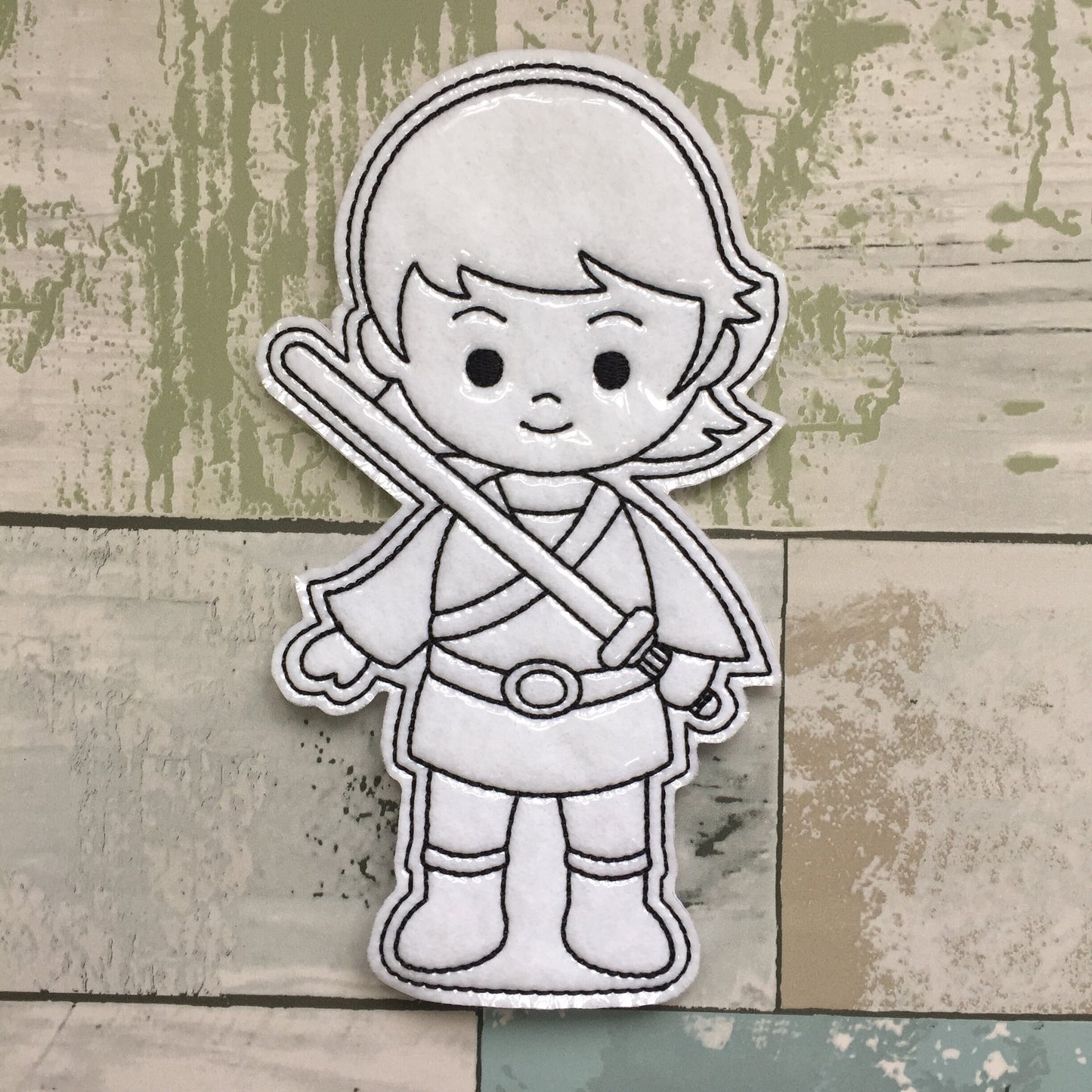 Space Battle Colouring Dolls