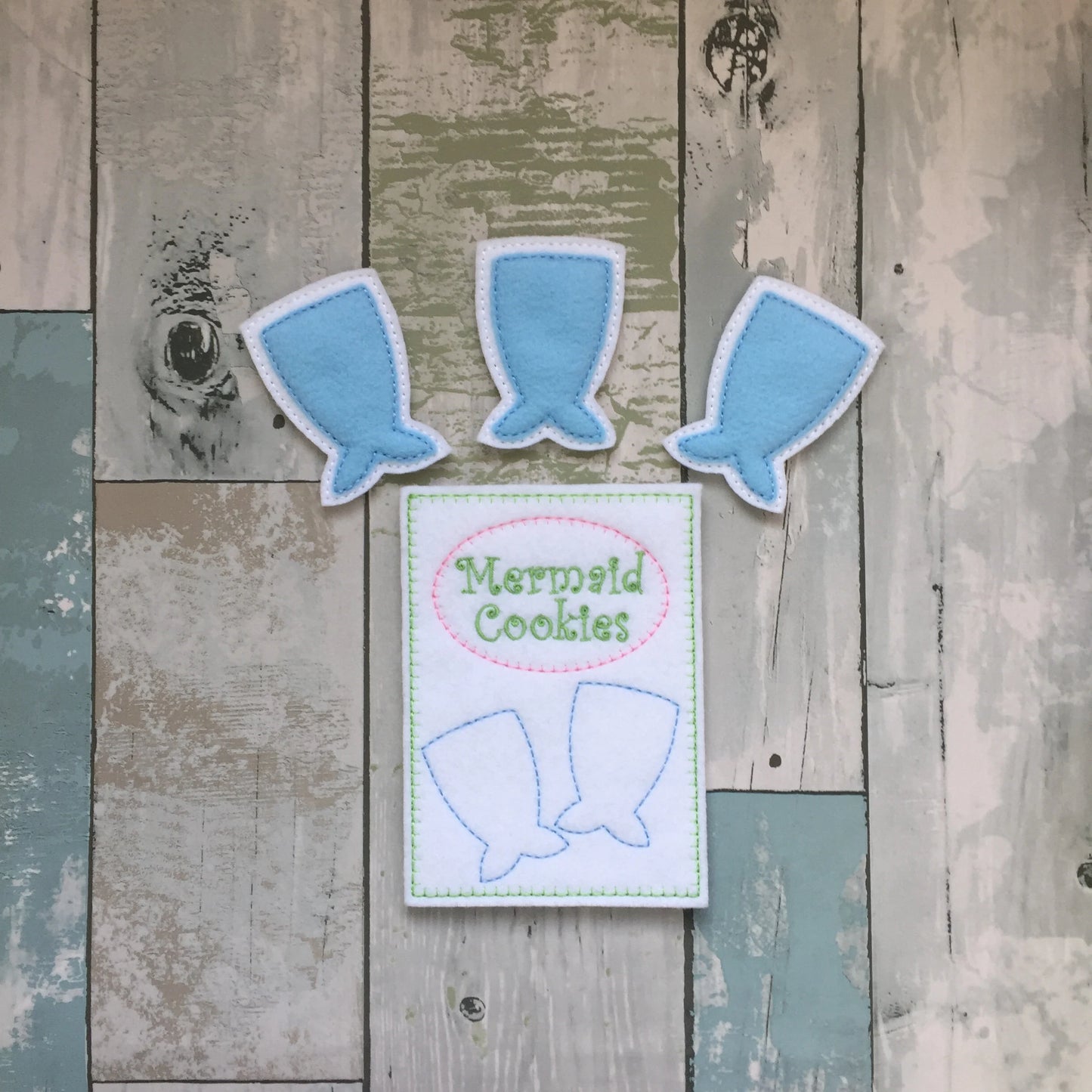 Mermaid Cookies Felt Play Food