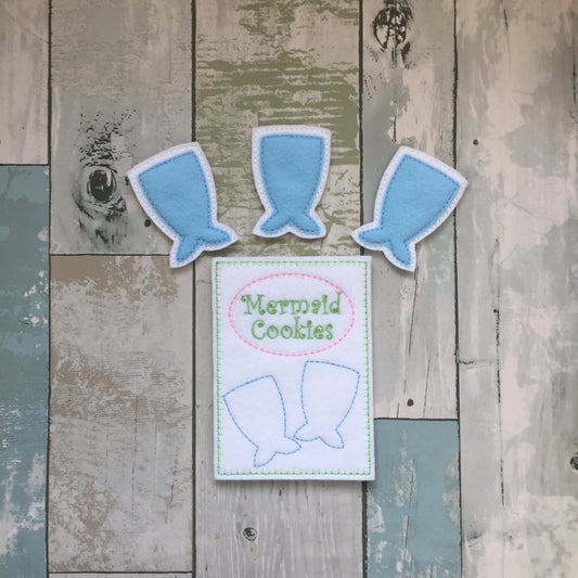 Mermaid Cookies Felt Play Food