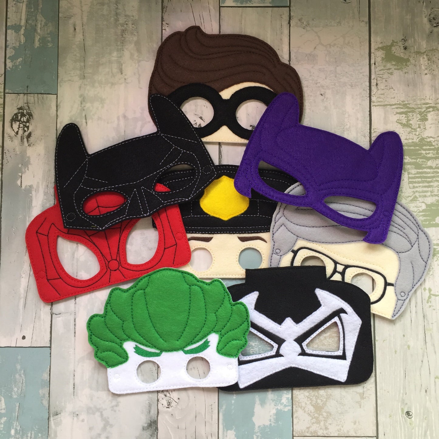 Brick Builder Felt Play Mask
