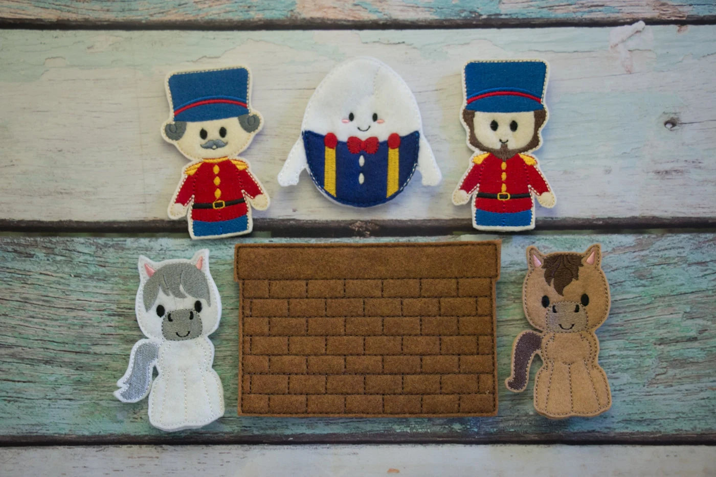 Humpty Dumpty Finger Puppets