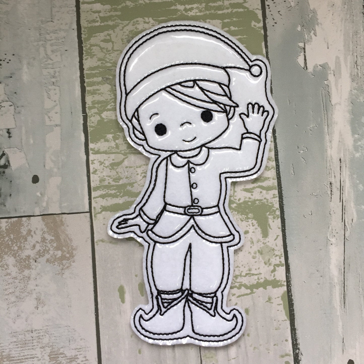Elf Colouring Dolls