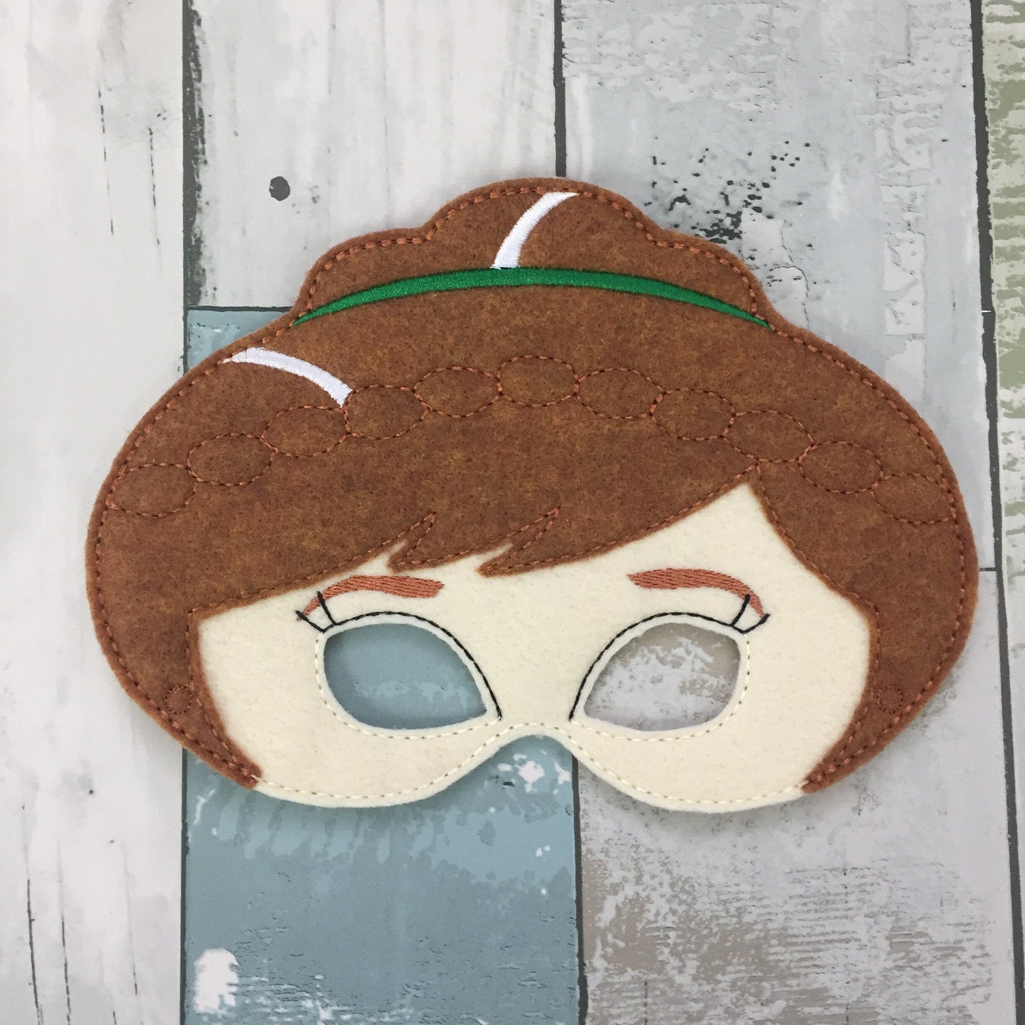 Ice Queen & Sister Felt Play Mask