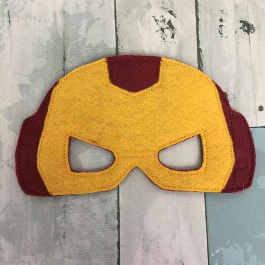 Suit of Metal Felt Play Mask