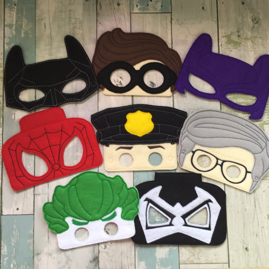 Brick Builder Felt Play Mask